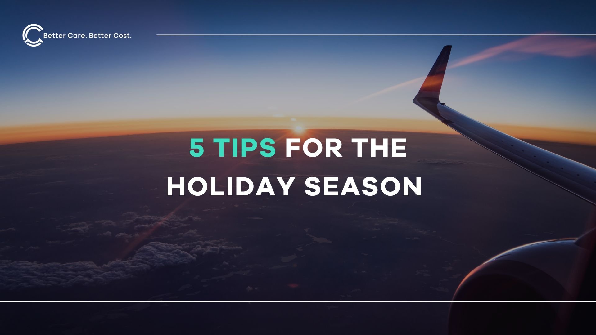 Five tips for staying happy and healthy during the holiday season.